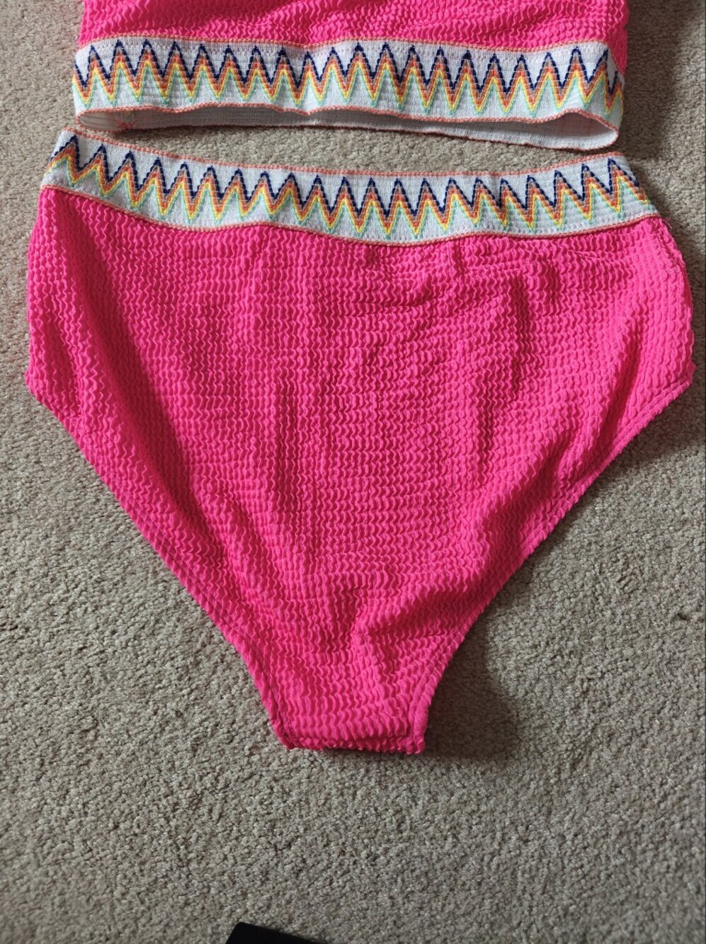 DACI Hot Pink Bikini High Rise - Picture 6 of 12